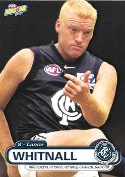 2001 ESP AFL Heroes #24 Lance Whitnall Front